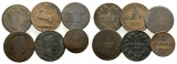 Altdeutschland; 6 Kleinmünzen