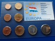 Niederlande - KMS 1 ct - 2 Euro aus 2001 acht Münzen unzirkui...