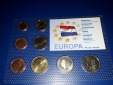 Niederlande - KMS 1 ct - 2 Euro aus 2001-2012 acht Münzen unz...