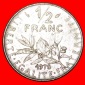 · SÄERIN (1964-2001): FRANKREICH ★ 1/2 FRANC 1978! OHNE VO...