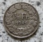 Schweiz 1/2 Franken 1941, relativ selten