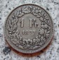 Schweiz 1 Franken 1877 B