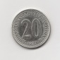 20 Dinara  Jugoslawien 1987 (M197)
