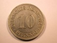 E26  KR  10 Pfennig 1913 E in vz   Originalbilder