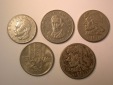 Lots -38-  Polen  5 Münzen 1959-1976 verschieden  Orginalbilder