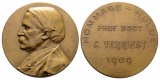 Linnartz MEDICINA IN NUMMIS Bronzemedaille 1909 (Vermeylen) au...