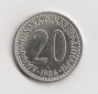 20 Dinara  Jugoslawien 1986 (M446)
