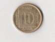10 Dinar Jugoslawien 1989 (M449)