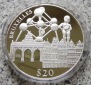 Liberia 20 Dollar 2000, Brüssel