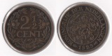Niederlande 2 1/2  Cent 1929 <i>Wilhelmina (1890-1948)</i> ss-vz