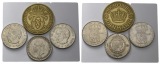 Europa; 4 Stück Kleinmünzen