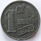 Niederlande Netherlands 1 Cent 1943 Zink ss-vz