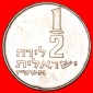 • MENORA: PALÄSTINA (israel) ★ 1/2 LIRA5727 (1967) VZGL S...