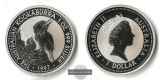 Australien,  1 Dollar  1997  Kookaburra  FM-Frankfurt   Feinsi...