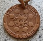DDR-Medaille aus Leder: Folklorefestival Schmalkalden 1985