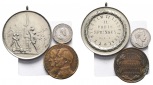 Deutsches Reich; 3 Medaillen, Gr. 21,87 g, Ø 40,1 mm, Ku. 9,8...