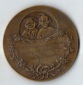 Medaillen Wilhelm Busch 1907 94,84 Gr, Bronze selten Goldankau...