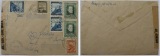 1947, Österreich, ein Briefumschlag mit Briefmarkensatz von 1...