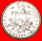 · SÄERIN (1964-2001): FRANKREICH ★ 1/2 FRANC 1971! OHNE VO...