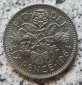 Großbritannien 6 Pence 1964, funz./unz.