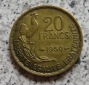 Frankreich 20 Francs 1950, Georges Guiraud, 4 Federn?!
