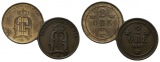 Schweden 2 Kleinmünzen 1874/1897