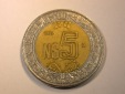 F13  Mexico  5 Neue Pesos 1992 in ss-vz   Originalbilder