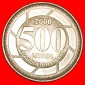 * FRANKREICH: LIBANON ★ 500 PFUNDE 2000 uSTG STEMPELGLANZ! O...