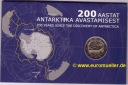 2 Euro Gedenkmünze 2020...Antarktis...bu.