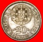 * PORTUGAL: SAO TOME UND PRINCIPE ★ 20 CENTAVOS 1929 UNGEWÖ...