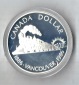 Kanada Silber  Dollar 1986 Vancouver Proof Goldankauf Koblenz ...