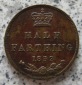 Großbritannien half Farthing 1853