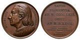 Linnartz NUMISMATIK,Bronzemed.1844 (v.Pietri) Numismatiker, Ni...