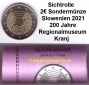 Rolle...2 Euro Gedenkmünze 2021...Museum Kranj
