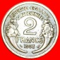 *• 2 FÜLLHÖRNER ★ FRANKREICH ★ 2 FRANCS 1938! OHNE VOR...