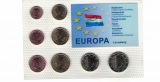 Luxemburg - KMS 1 ct - 2 Euro aus 2016 acht Münzen unzirkuier...