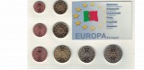 Portugal - KMS 1 ct - 2 Euro aus 2004 acht Münzen unzirkuiert...