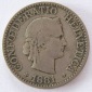 Schweiz 10 Rappen 1881 B