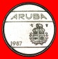 * NIEDERLANDE: ARUBA ★ 10 CENTS 1987 VZGL STEMPELGLANZ! OHNE...