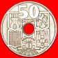 * ANKER: SPANIEN ★50 CENTIMOS 1951 (1949)! uSTG STEMPELGLANZ...