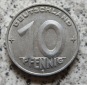 DDR 10 Pfennig 1953 E, besser