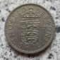Großbritannien 1 Shilling 1957, Englisch (3)