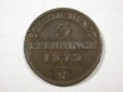 G11  Preussen  3 Pfennig  1873 C in f.vz  Originalbilder