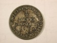 G11  Preussen  1/2 Silbergroschen 1865 A in ss     Originalbilder