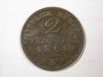 G11  Preussen  2 Pfennig 1860 A in ss   Originalbilder