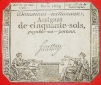 * SERIE 1682: FRANKREICH ★ 50 SOLS 1793! OHNE VORBEHALT!
