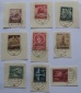 1944, Deutschland (Drittes Reich), ein Satz 9 Briefmarken auf ...