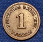 1414(3) 1 Pfennig (Kaiserreich) 1907/D in ss-vz .................