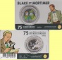 Offiz. Coincard 5 Euro-Sondermünze Belgien *Blake & Mortimer*...