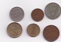 Portugal, 6 verschiedene Kursmünzen